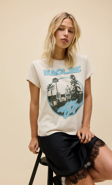 DAYDREAMER Eagles Hotel California Sketch Tour Tee