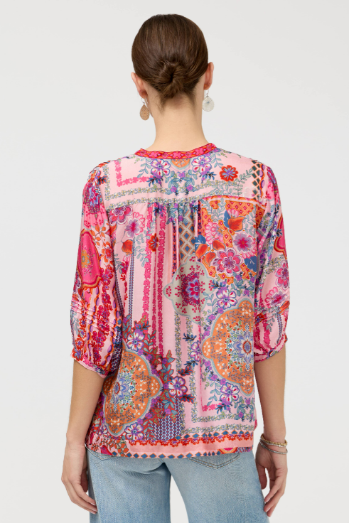 Johnny Was Collection Vacanza Blouse