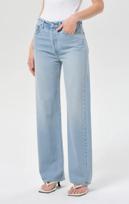 AGOLDE Ren High Rise Wide Leg 29 in Memory