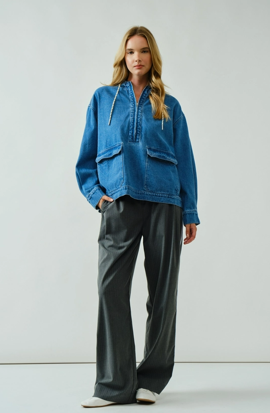 NYLAND Ezri Oversized Hood Pullover