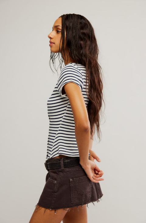 Free People Most Wanted Striped Cardi