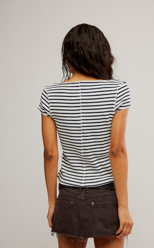 Free People Most Wanted Striped Cardi