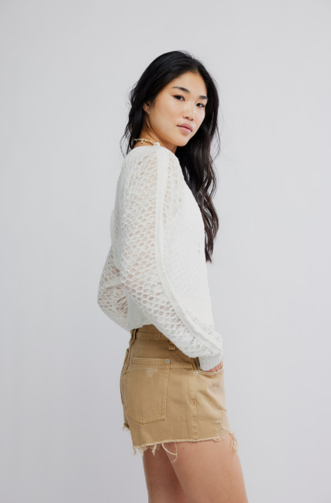 Free People Maris Fine Gauge Cardi - Adorn
