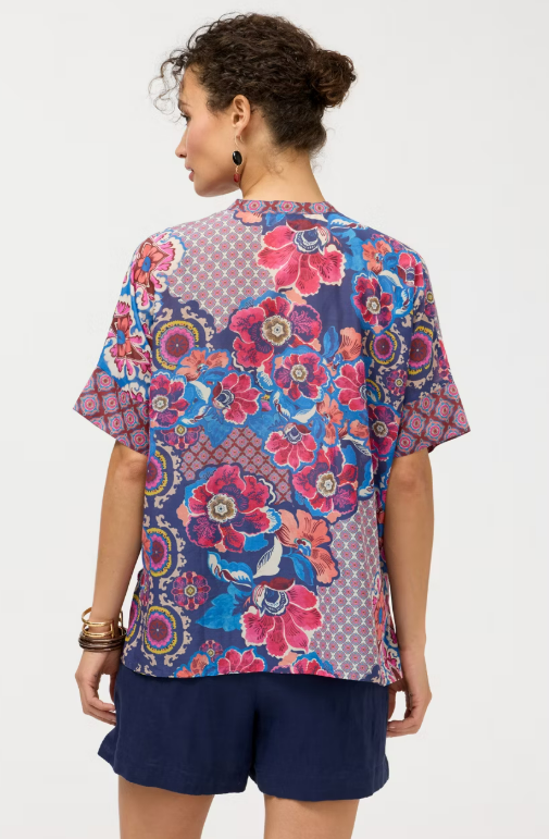 Johnny Was Collection Shiro Button Down Shirt
