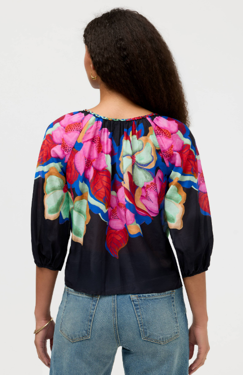 Johnny Was Collection Monaco Pleasant Blouse