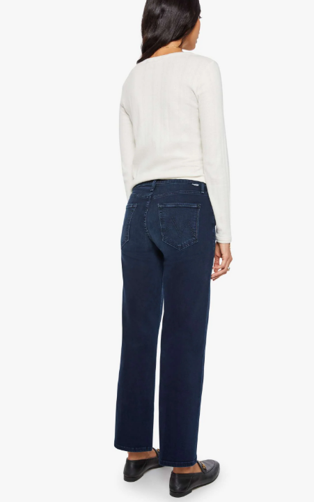 Mother Mid Rise Rambler Zip Ankle in Chip On My Shoulder