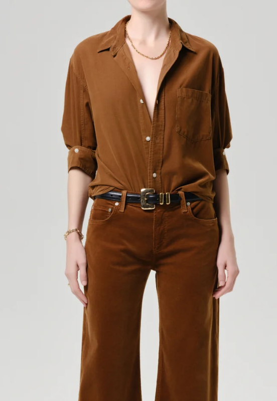 Citizens of Humanity Kayla Shirt in Corduroy