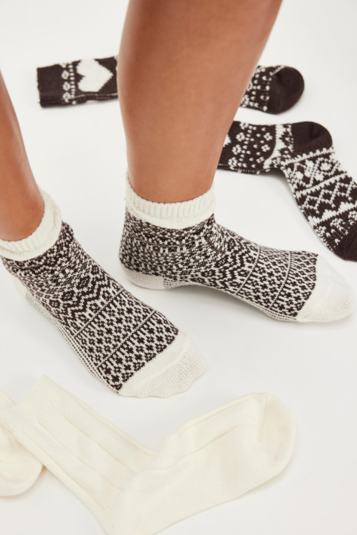 Free People Nordic Knit Sock Pac