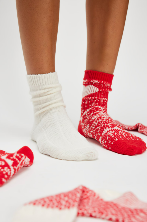 Free People Nordic Knit Sock Pac