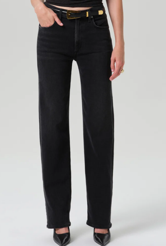 Citizens of Humanity Palma Straight Long in Nebulae (Clean Hem)