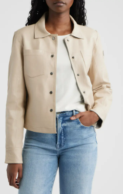 Mauritius Leather Lefei Leather Jacket