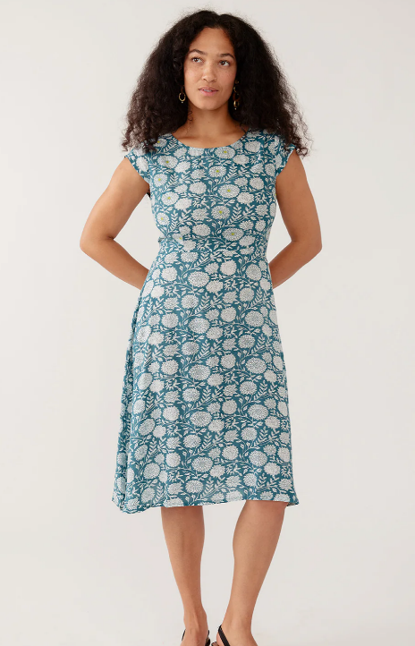 Mata Traders Marseille Dress Teal