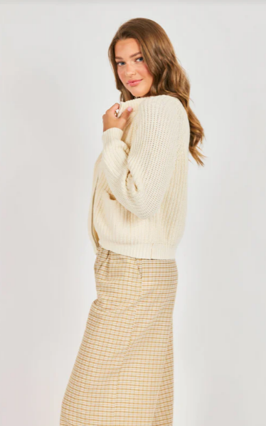 Sadie &amp; Sage Weston Zip Up Sweater