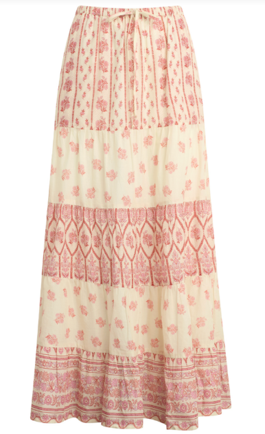 Bila77 Lotus Skirt in Pink Pearl
