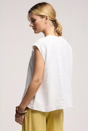 Velvet by Graham &amp; Spencer Bec Linen Top