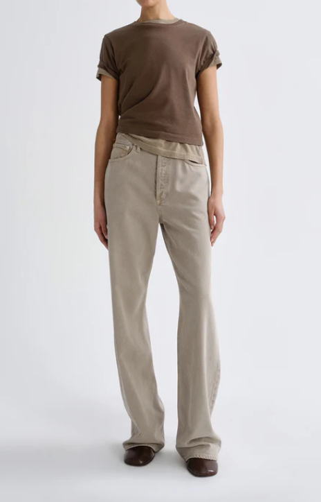 AGOLDE Adine Shrunken Tee