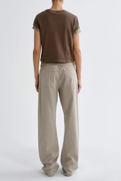 AGOLDE Adine Shrunken Tee