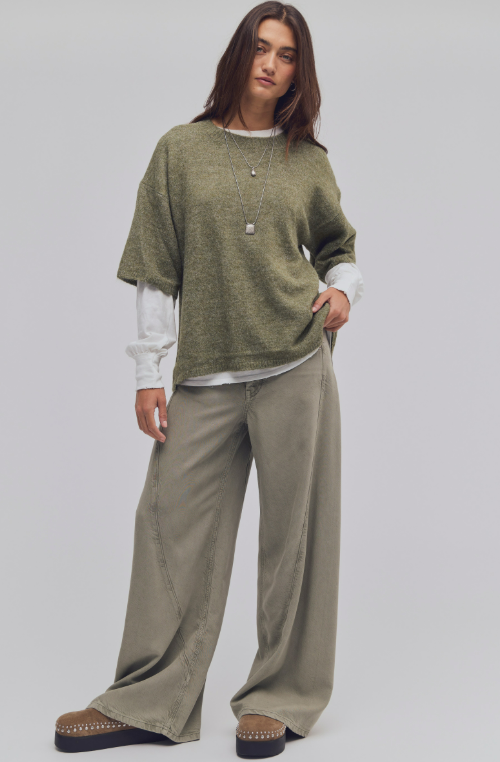 Free People Margot Sweater Tee