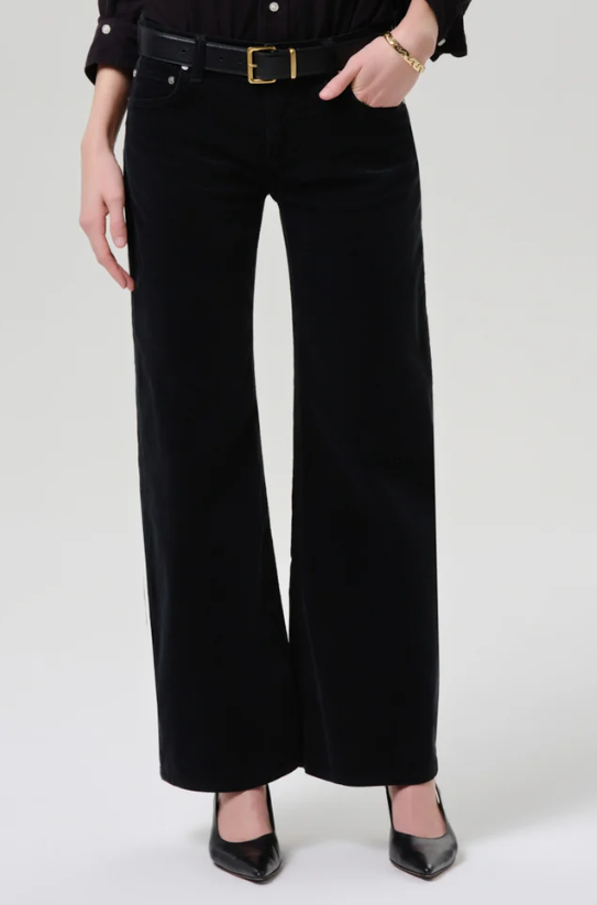 Citizens of Humanity Nora Trouser in Corduroy in Charcoal
