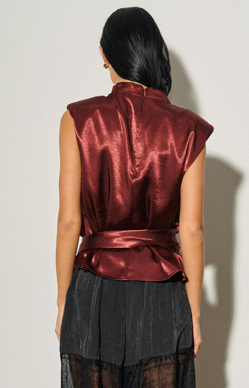 DEON Drape Satin Top