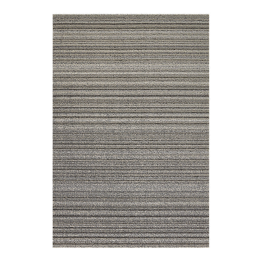 Chilewich Skinny Stripe Shag Doormat 18x28 Birch