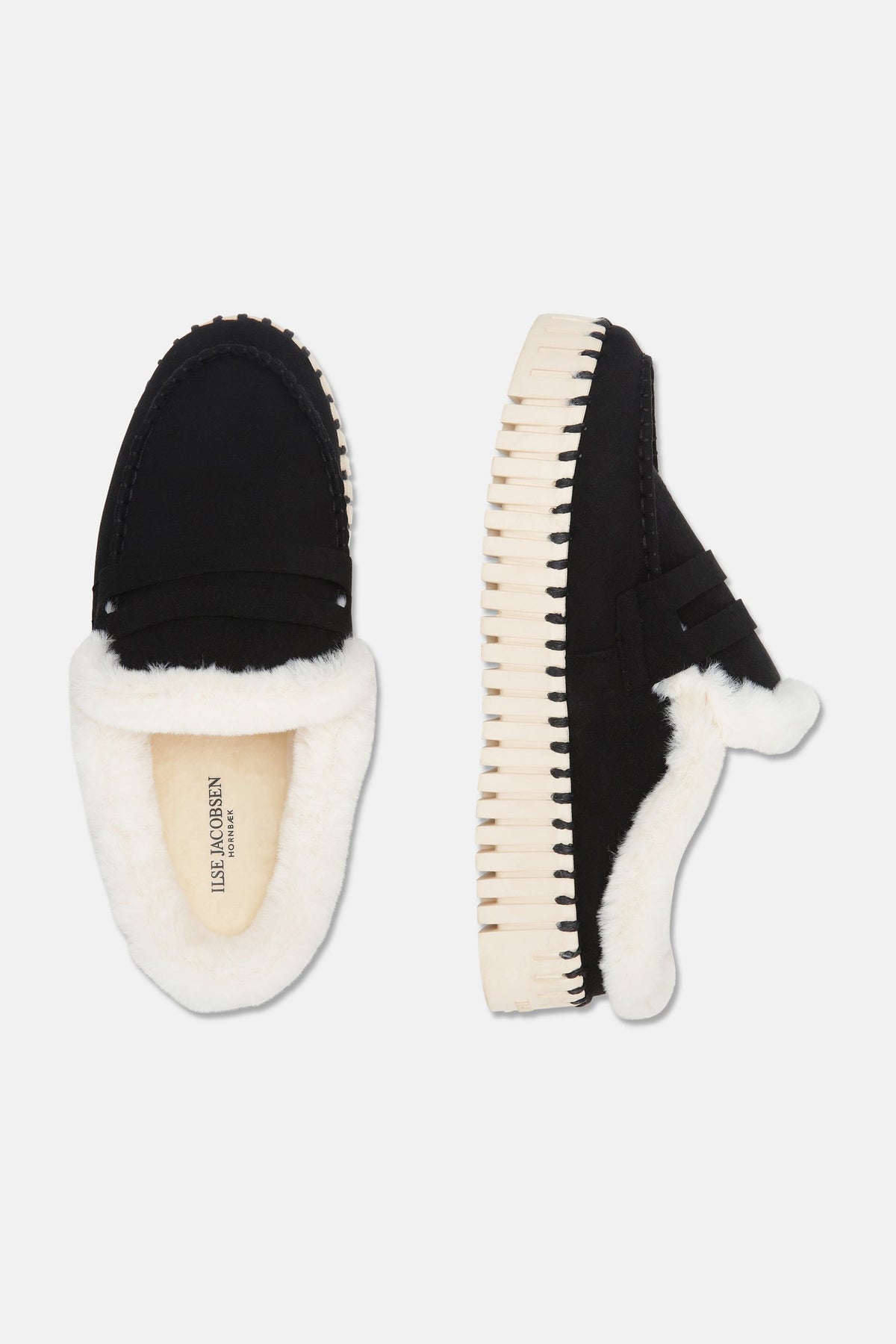 Ilse Jacobsen Loafer Slipper Black