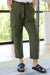 Stateside Linen Paperbag Cargo Pant Sea Weed