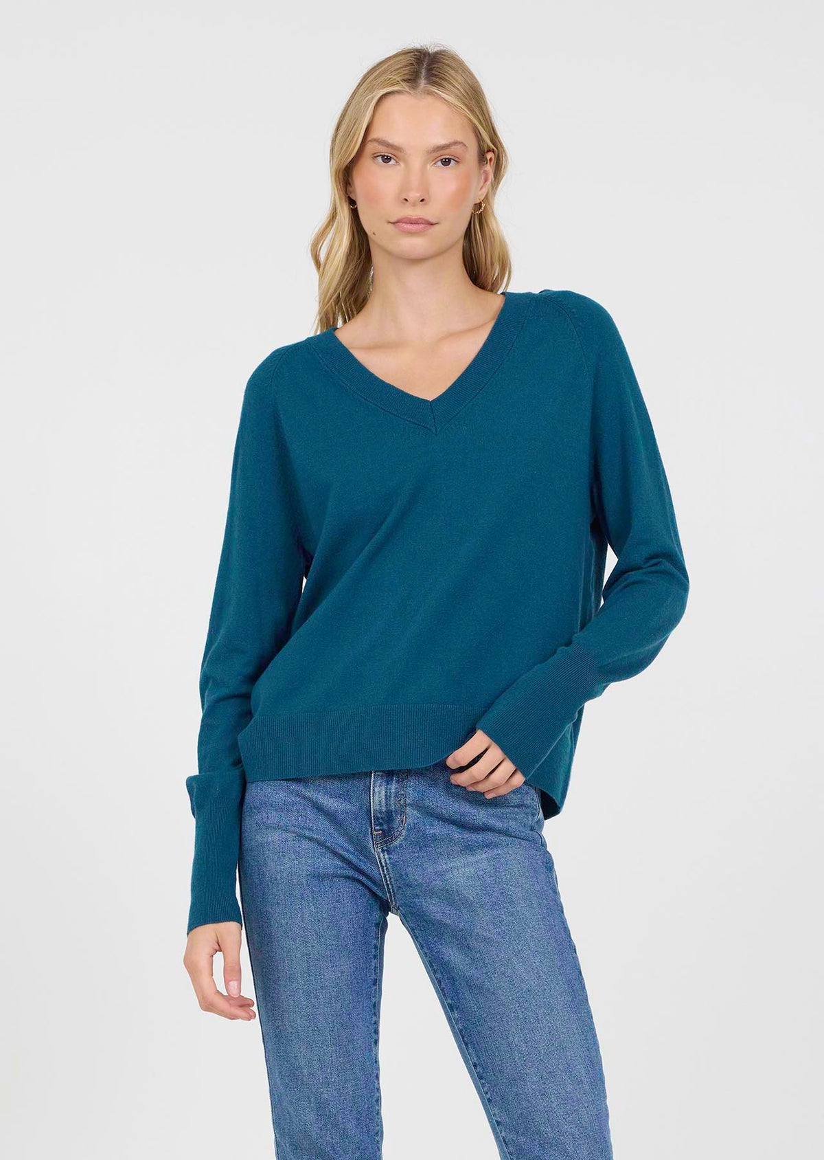 Stitches &amp; Stripes Otis V-Neck Lake