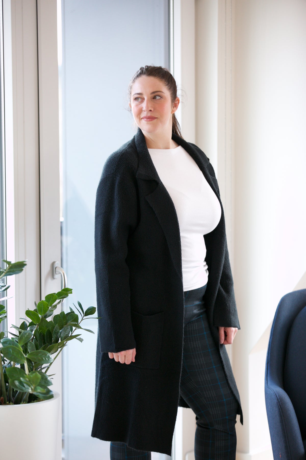 Stitches &amp; Stripes Remy Coat Black