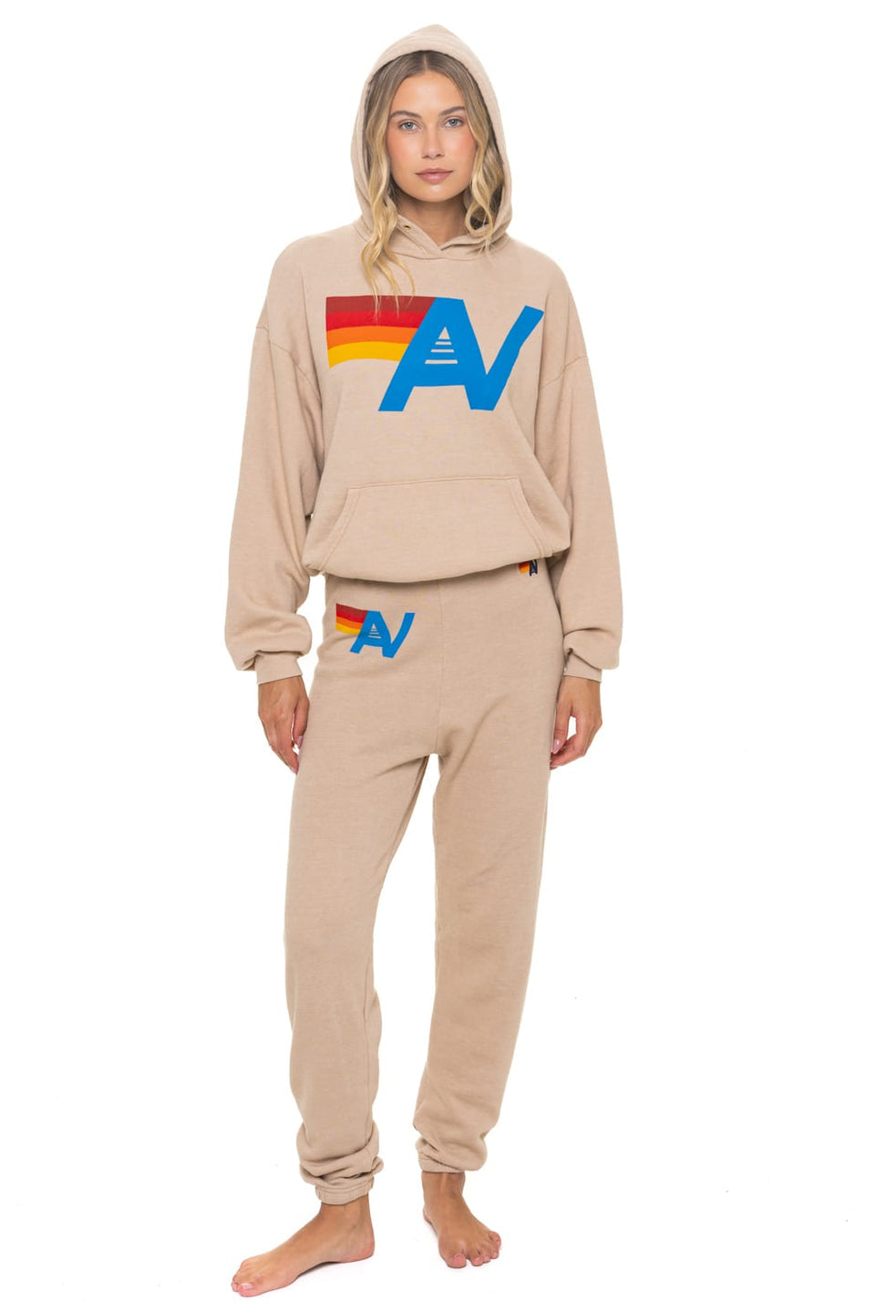 Aviator Nation - Logo Pullover Relaxed Hoodie