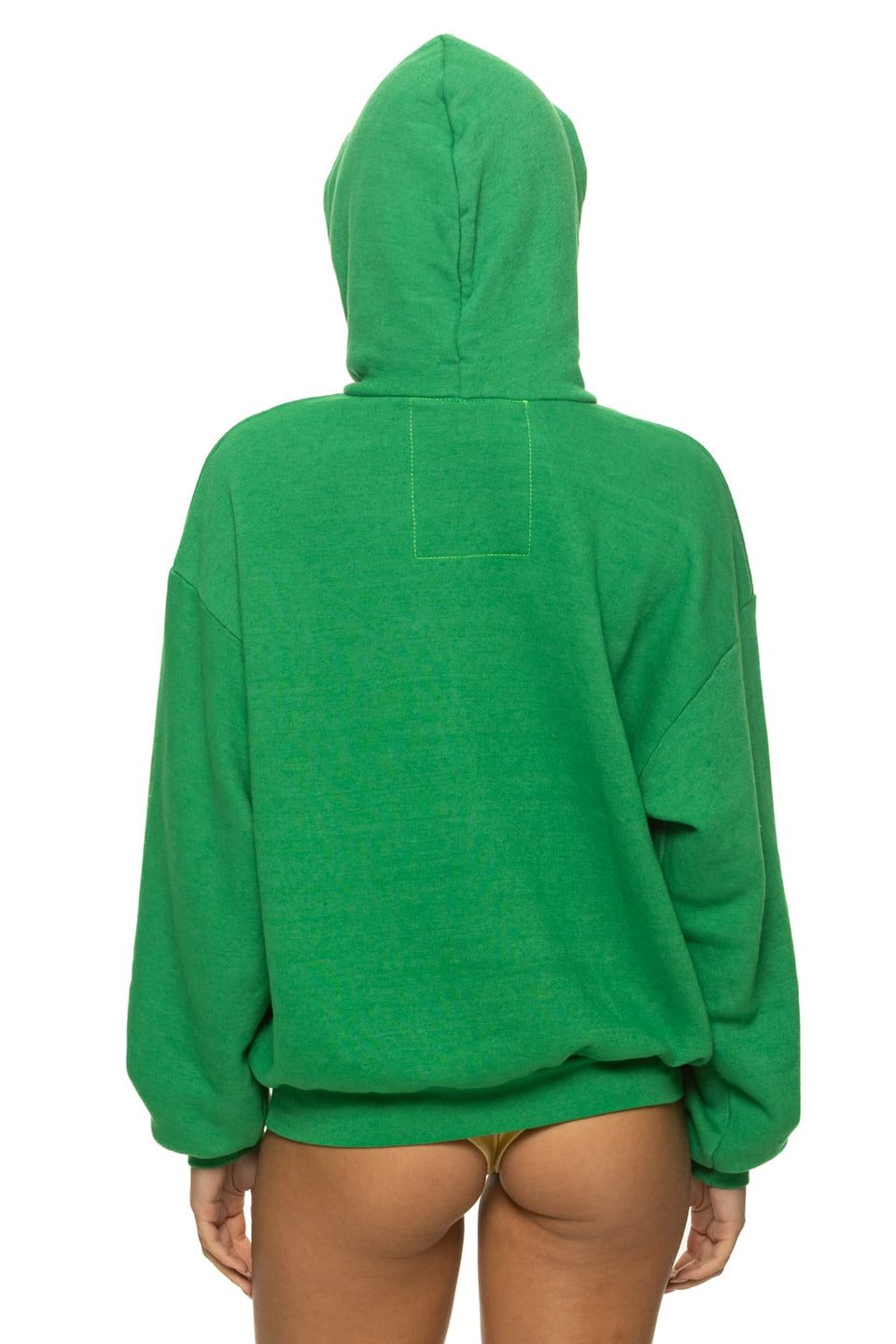 Aviator Nation Logo - Pullover Hoodie Relaxed in Kelly Green
