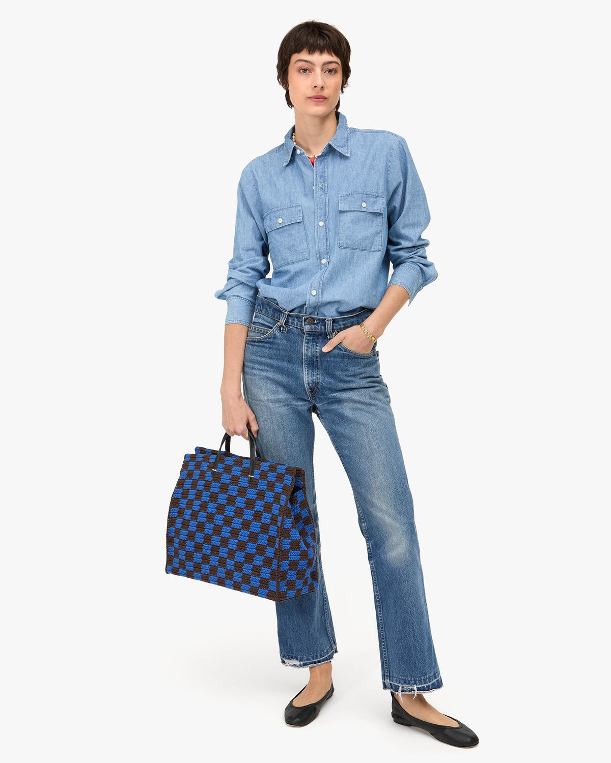 Clare V. Summer Simple Tote