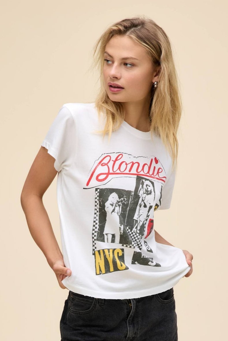 DAYDREAMER Blondie Valentine Collage Tour Tee