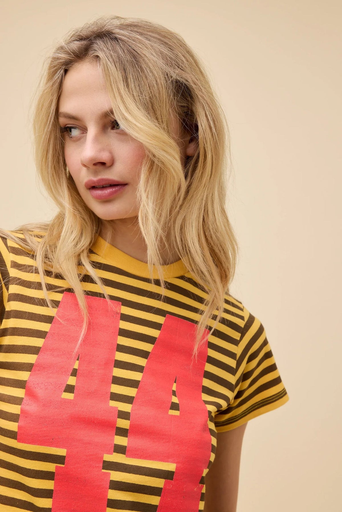 DAYDREAMER 44 Striped Vintage Tee