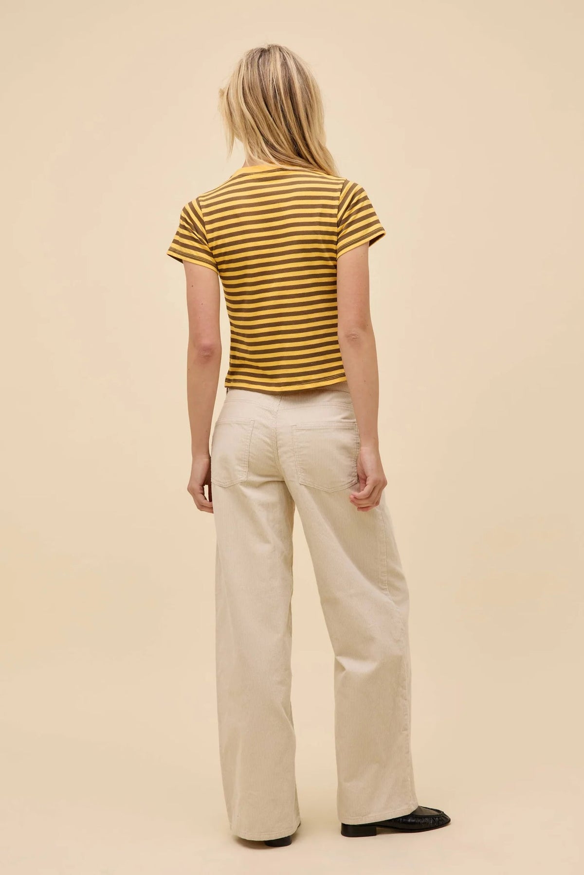 DAYDREAMER 44 Striped Vintage Tee
