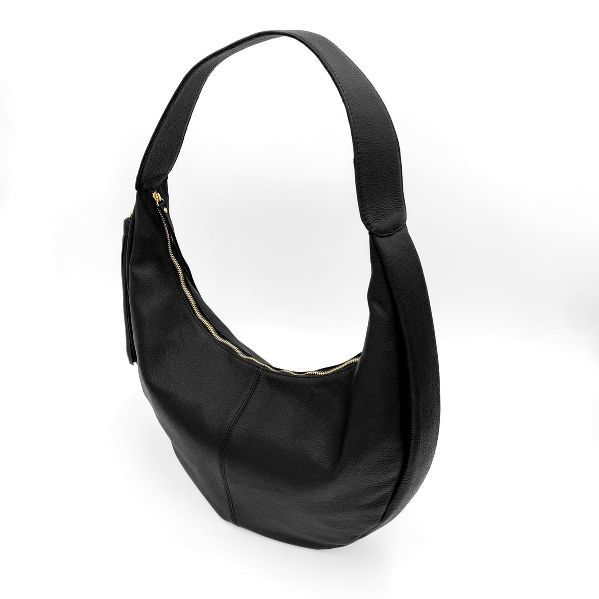 TAH Half Moon Sling Bag Black 