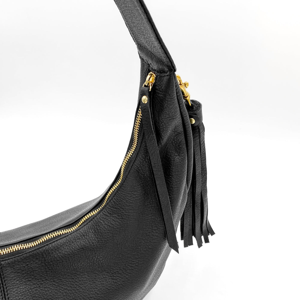 TAH Half Moon Sling Bag Black