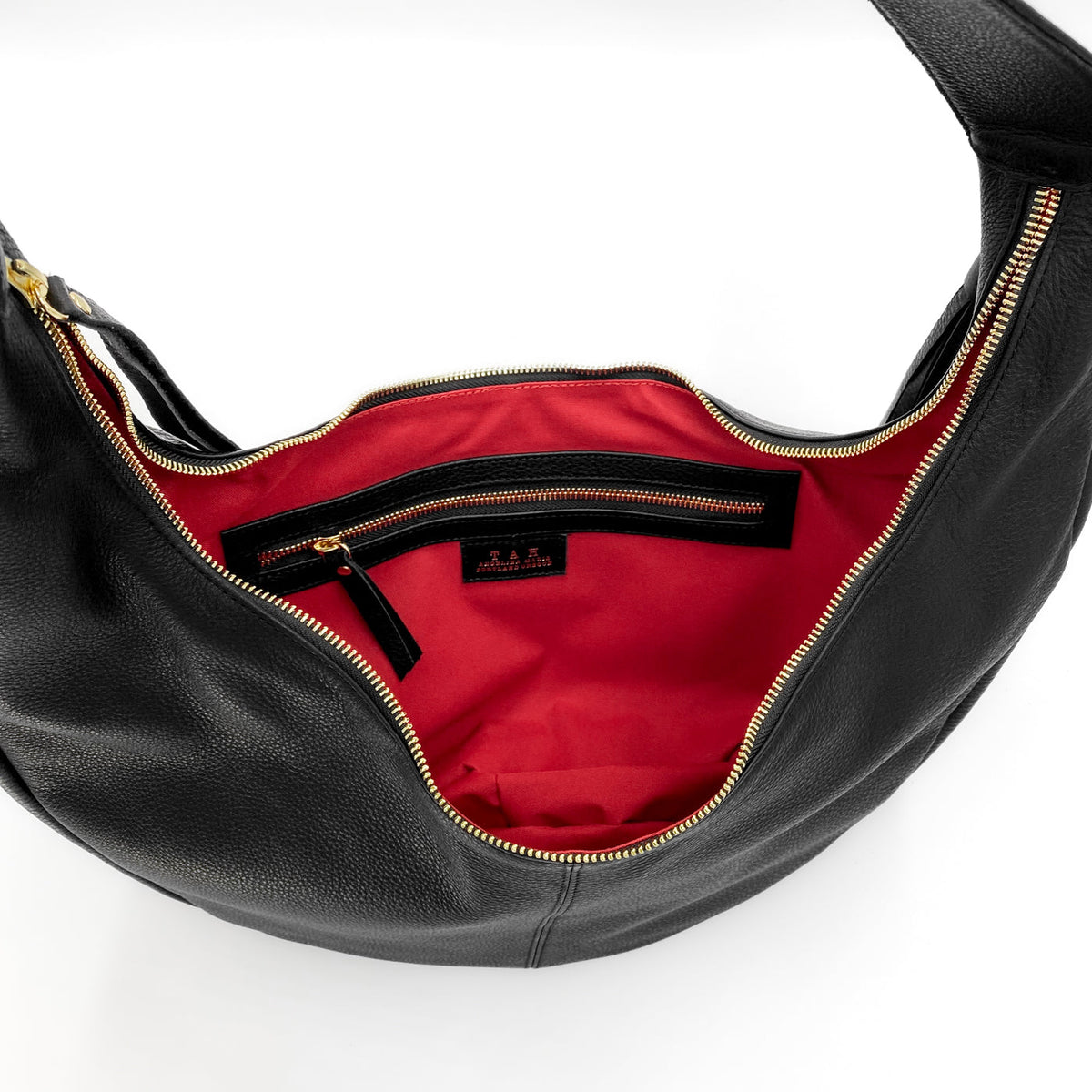 TAH Half Moon Sling Bag Black