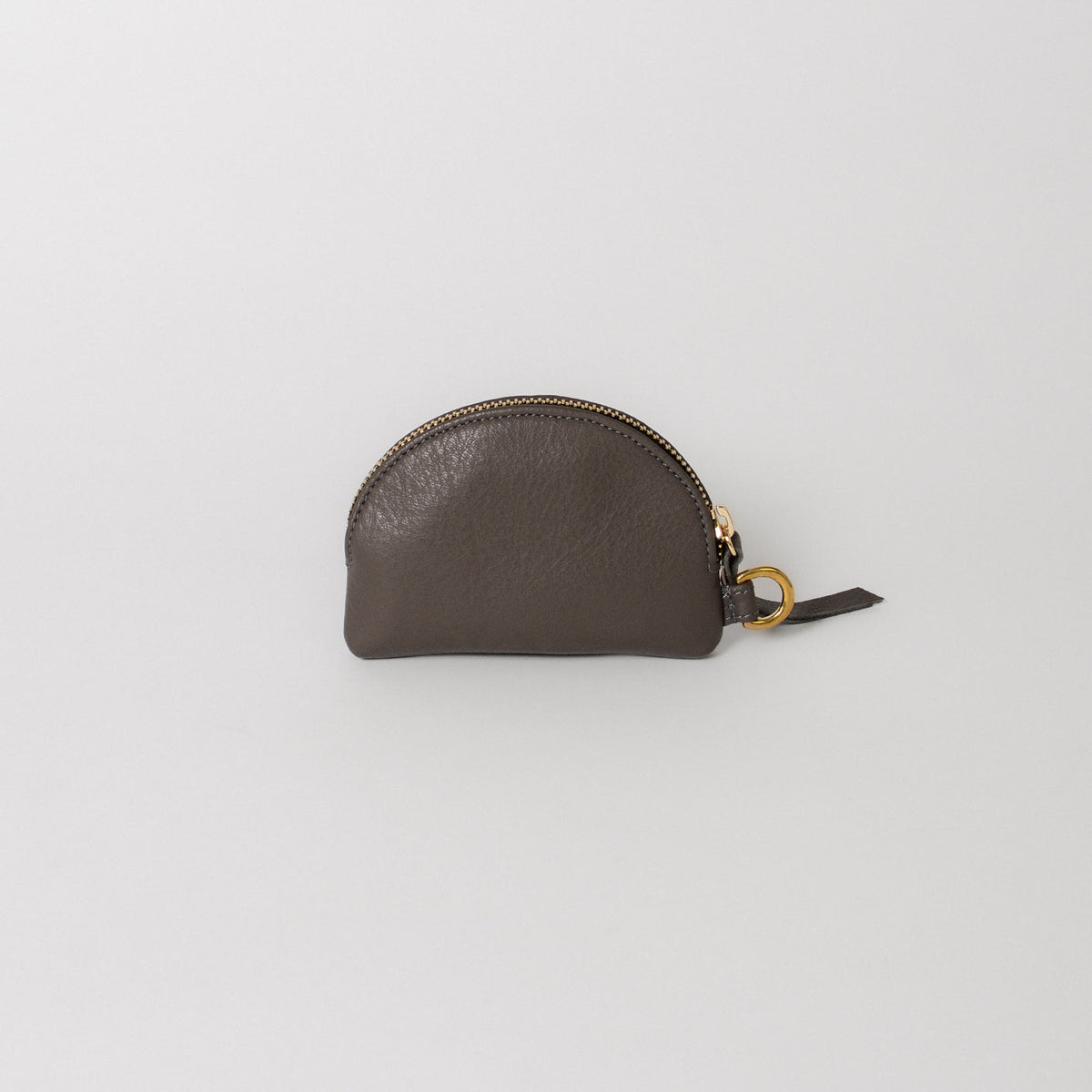 TAH Half Moon Coin Purse Dark Grey