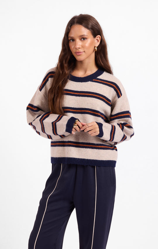 SAGE THE LABEL Tiber Stripe Sweater
