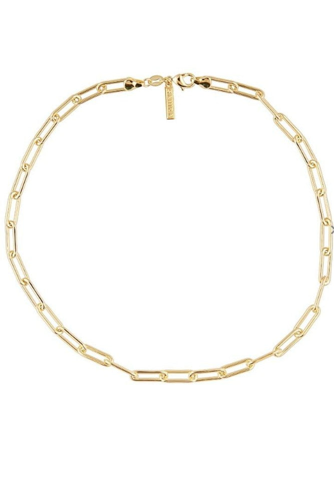 SAHIRA Carrie Paperclip Necklace 24"