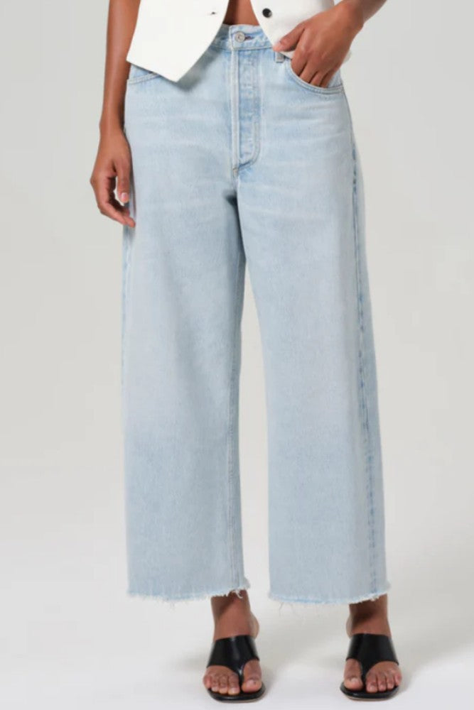 Citizens of Humanity Ayla Raw Hem Crop in Sailor - Adorn