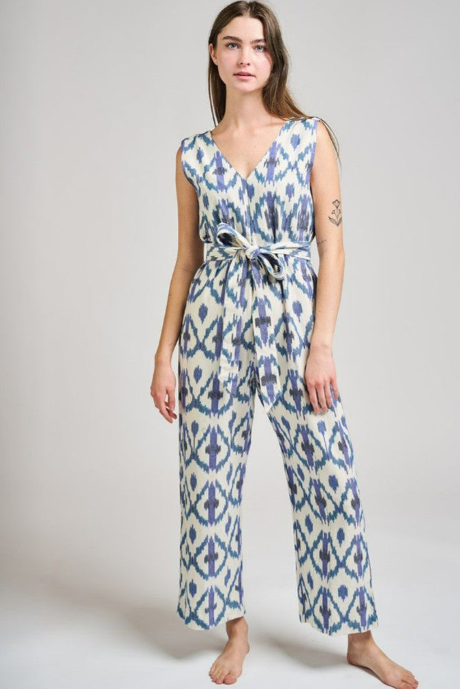 Mata Traders Jana Jumpsuit Seashore Ikat