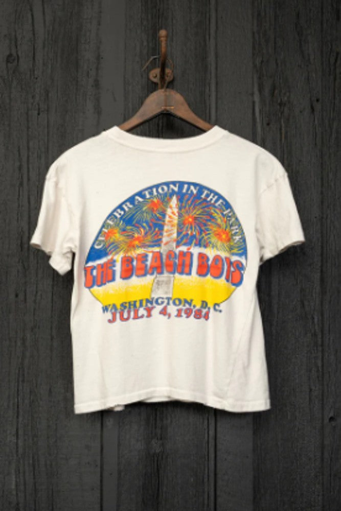 Madeworn The Beach Boys '84 Celebration Crop Tee