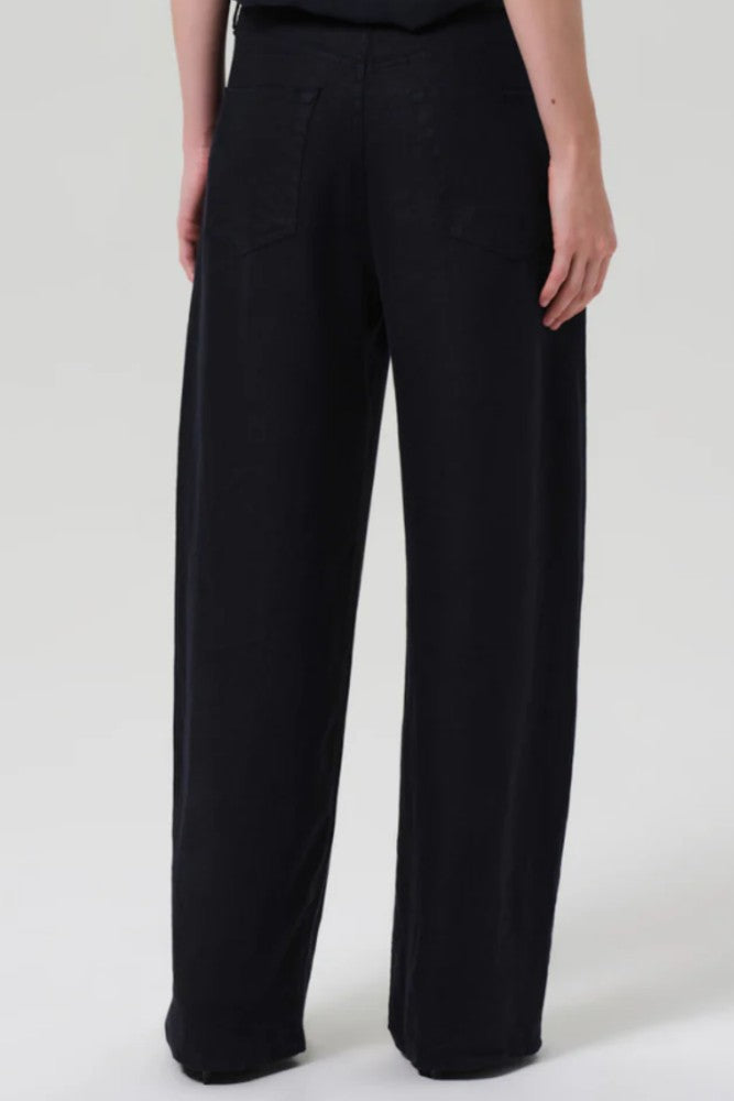 Citizens of Humanity Brynn Drawstring Trouser in Linen True Navy