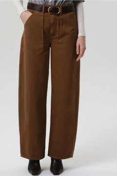 LOHEN 新品未使用 COCOON PANTS Brown 36 伊勢丹先行 Citizens of Humanity Ayla Cargo in Bronze - Adorn