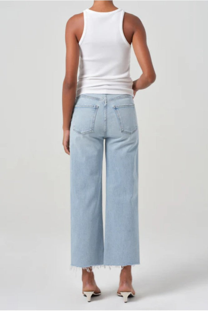 AGOLDE Ren High Rise Wide Leg in Beam