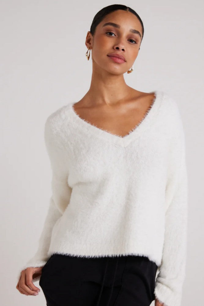 Bella Dahl Slouchy Slouchy V-Neck Sweater