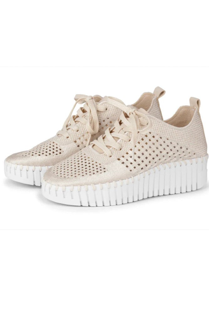 Ilse Jacobsen Tulip 4271 Platform Lace Up Sneakers - Adorn