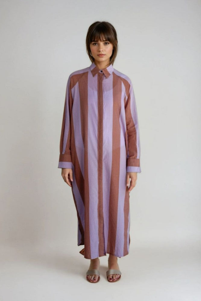 BEL KAZAN Gia Kaftan Chestnut